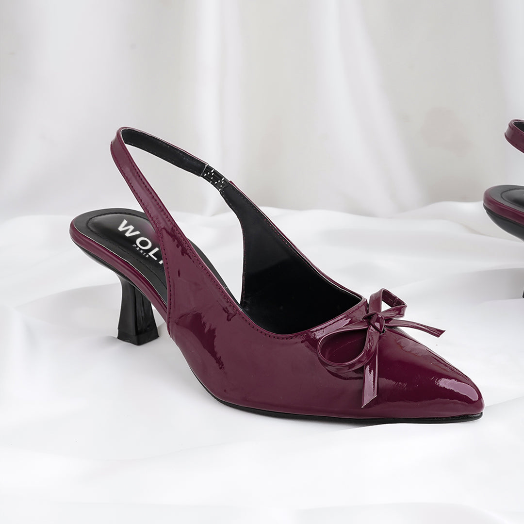 OLYMPIA - HEELS - CHERRY