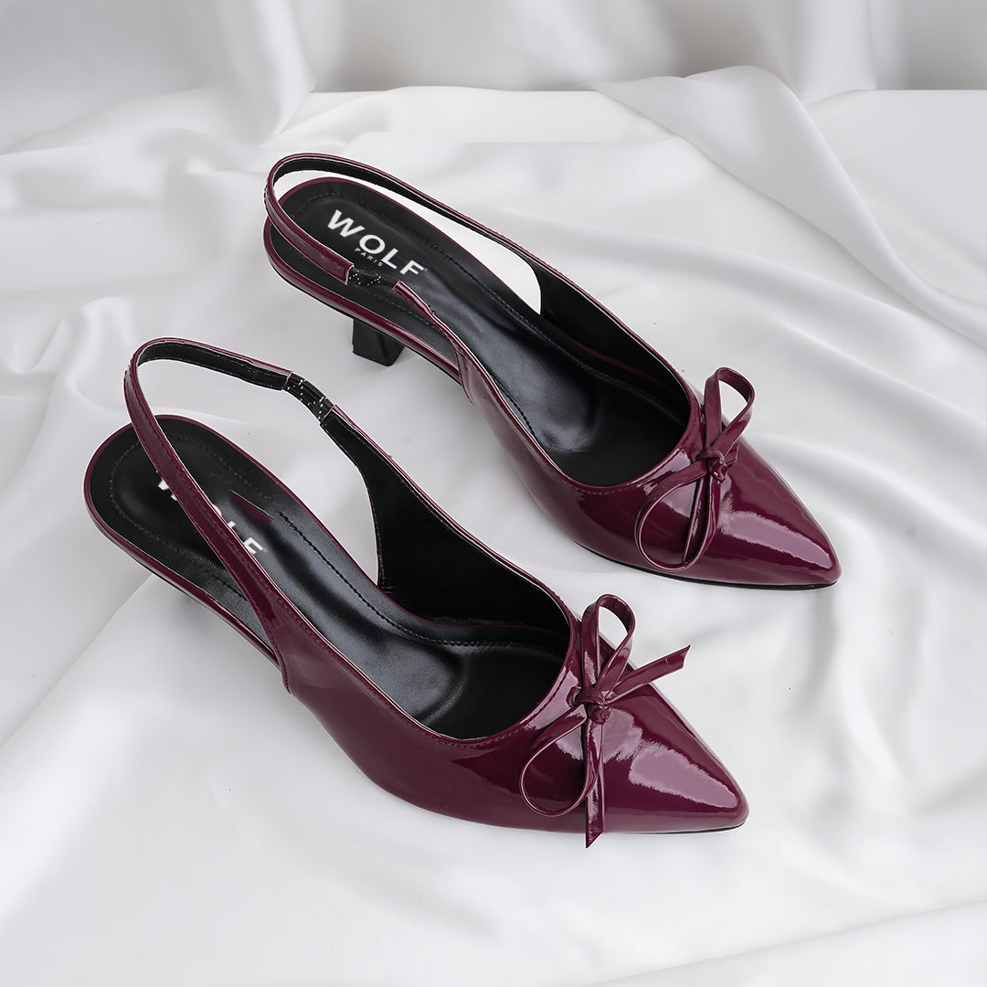 OLYMPIA - HEELS - CHERRY