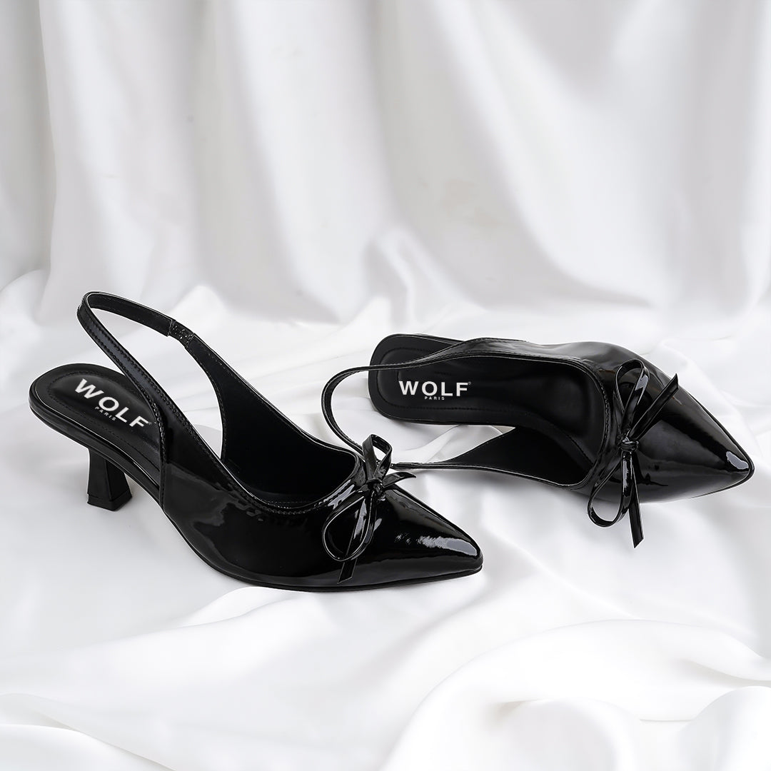 OLYMPIA - HEELS - BLACK