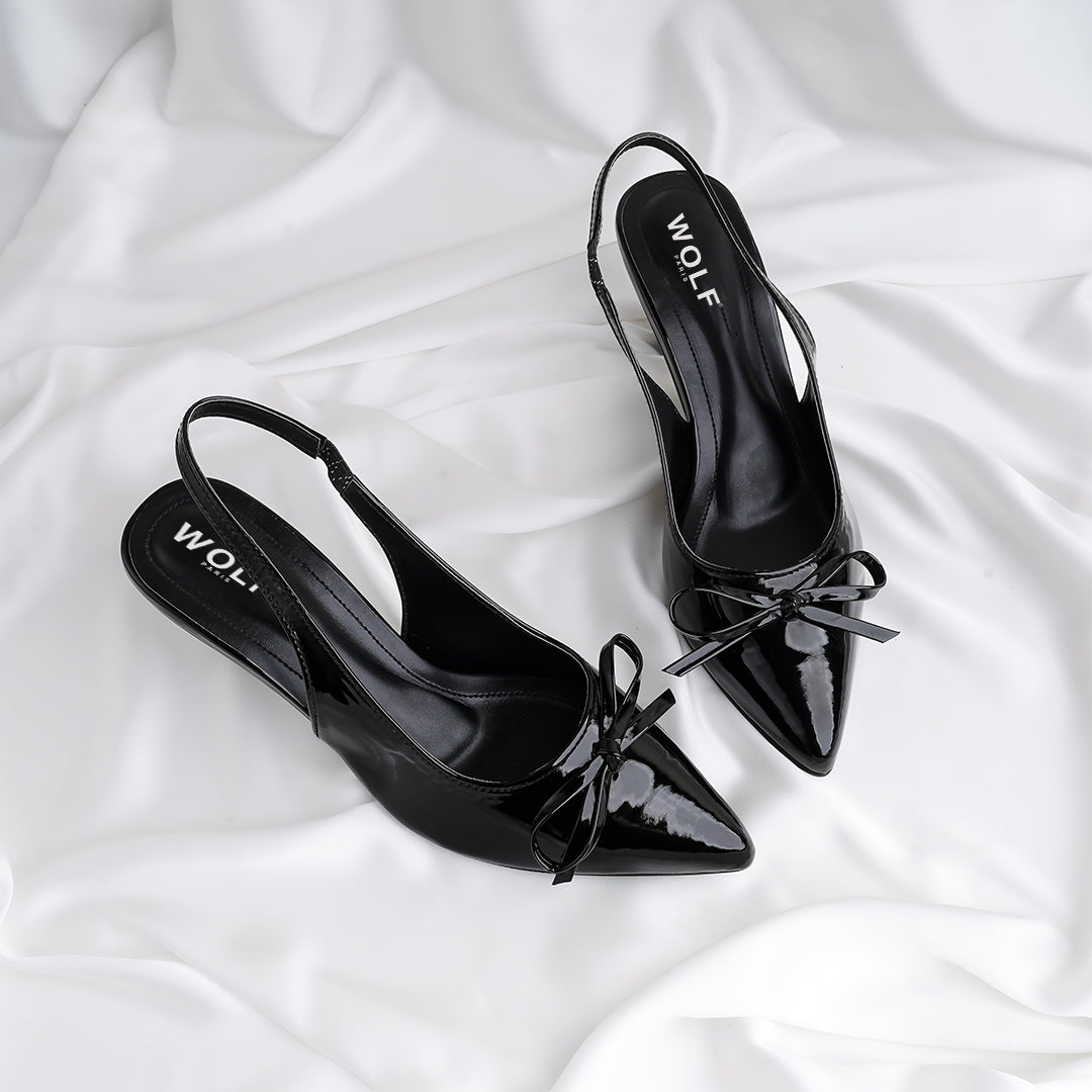 OLYMPIA - HEELS - BLACK